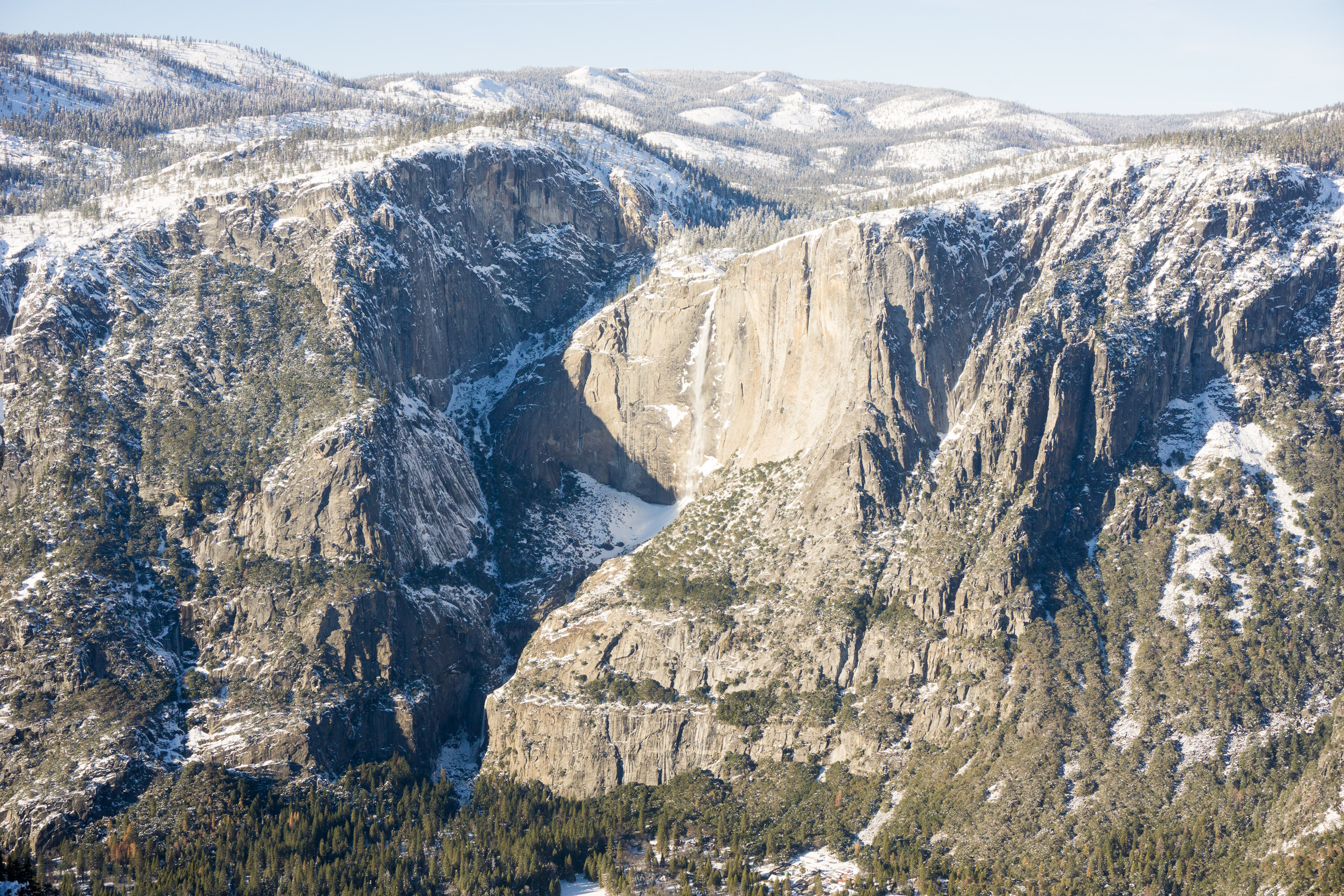 Yosemite Valley and Falls from Glacier Point 