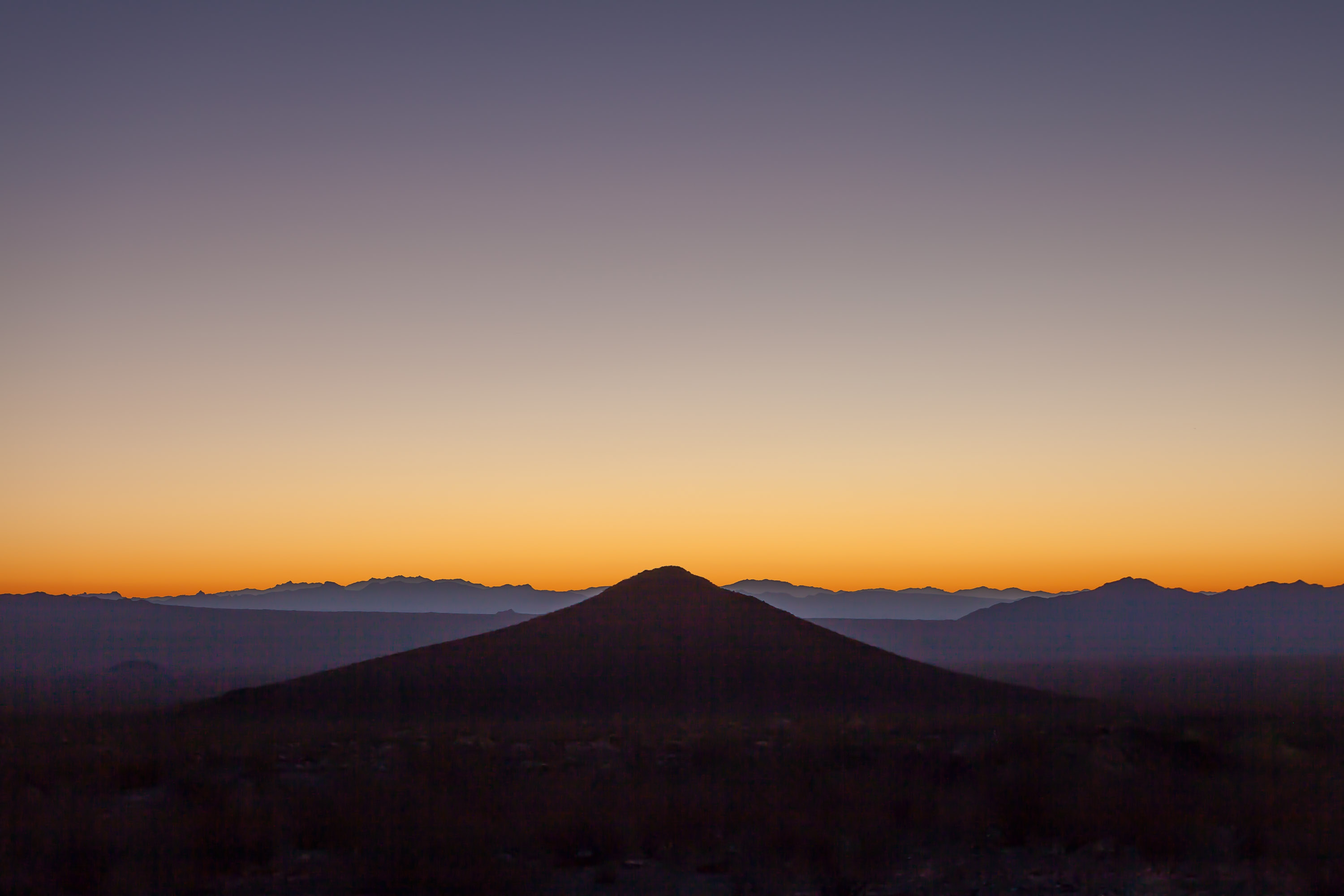 Sunrise over Jedediah Smith Butte