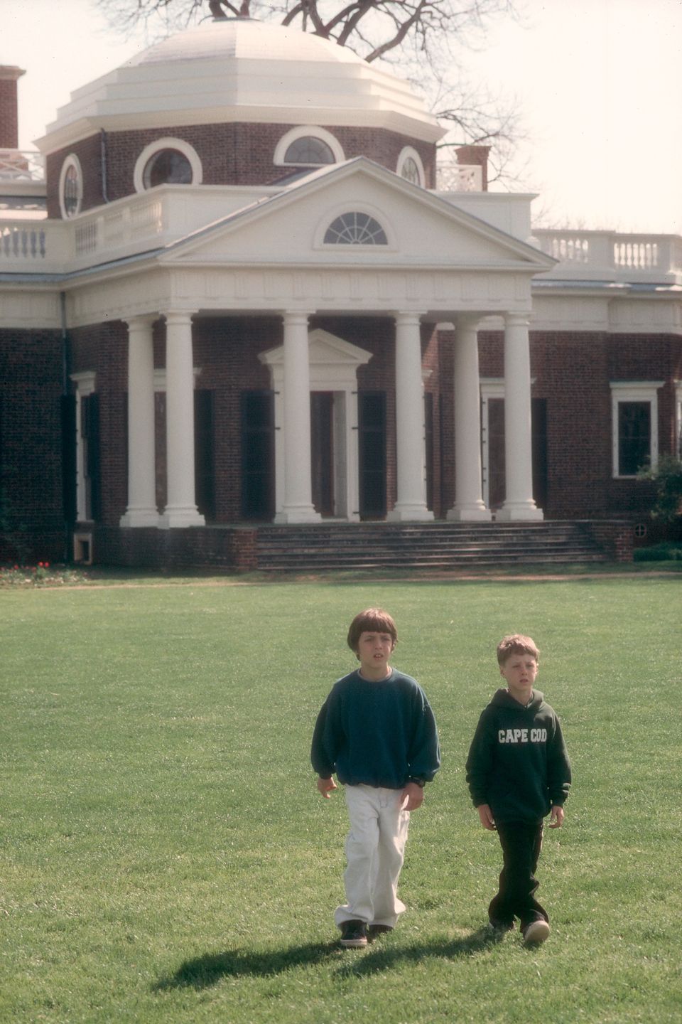 Boys at Monticello