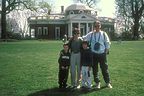 Family at Monticello
