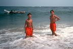 Boys in Virginia Beach surf