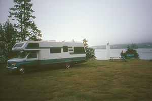 Camping at Deer Island Point