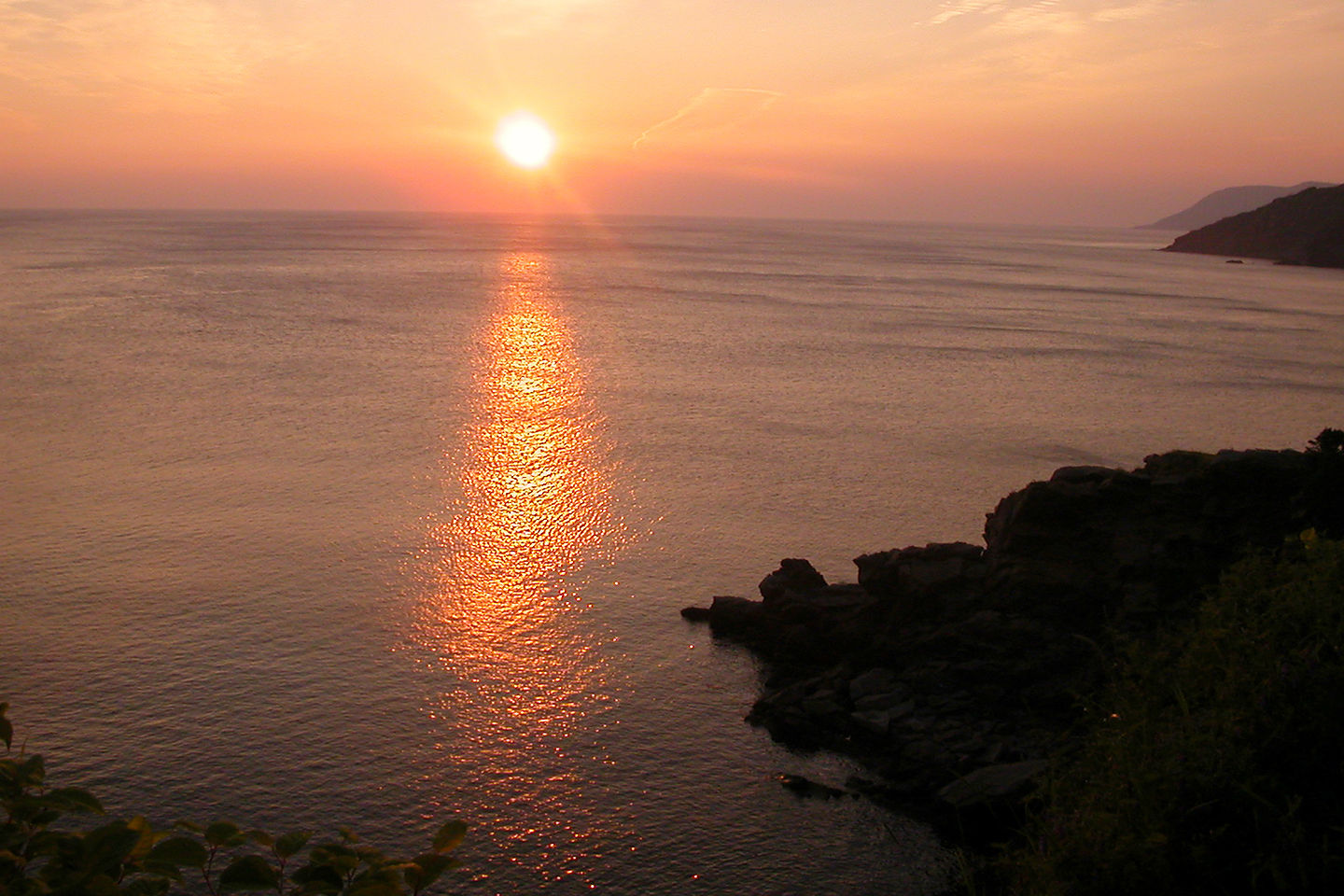 Sunrise over Gulf of St. Lawrence Sunrise over Gulf of St. Lawrence