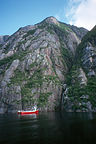 Handing gardens and tour boat on Western Brook