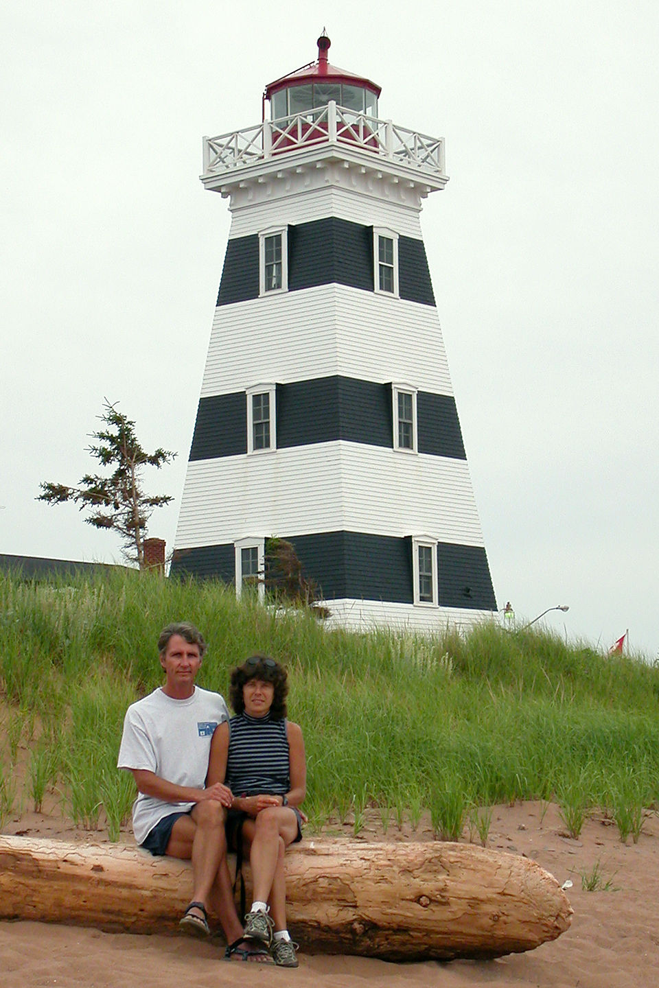 Herb and Lolo by West Point Lighthouse