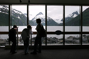 Begich, Boggs Visitor Center view