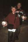 Boys on Candlelight Tour of caves