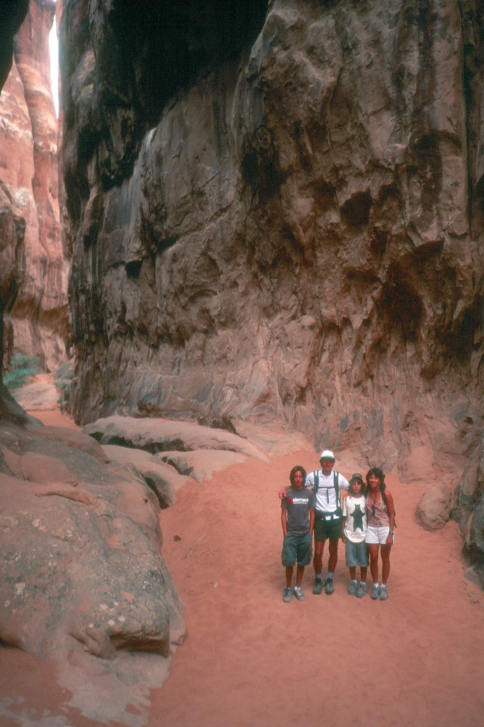 Fiery Furnace hike Fiery Furnace hike
