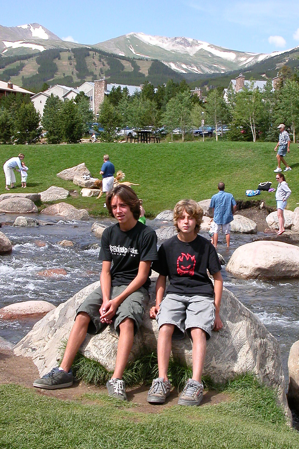 Boys by the Blue River