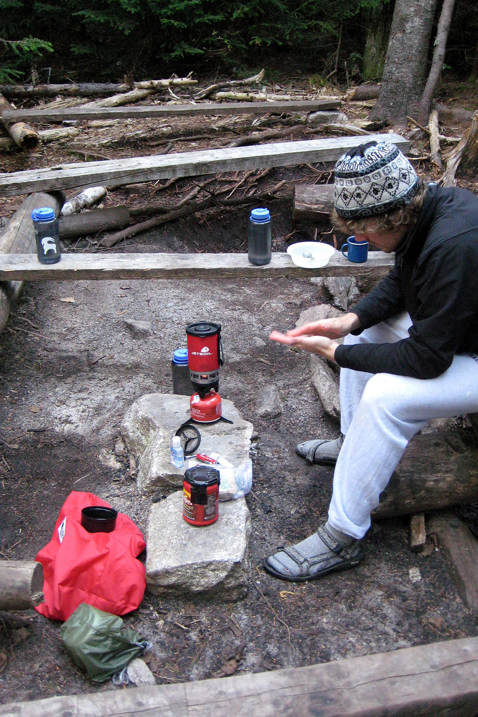 Designated cooking area Designated cooking area