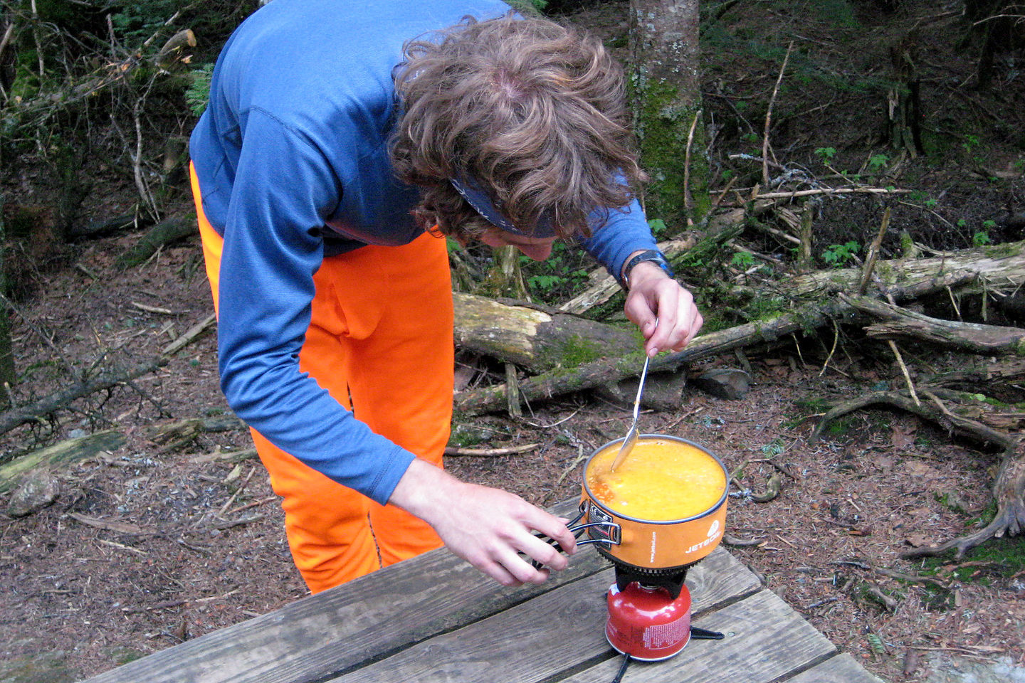 Knorr's Rice on the Jetboil