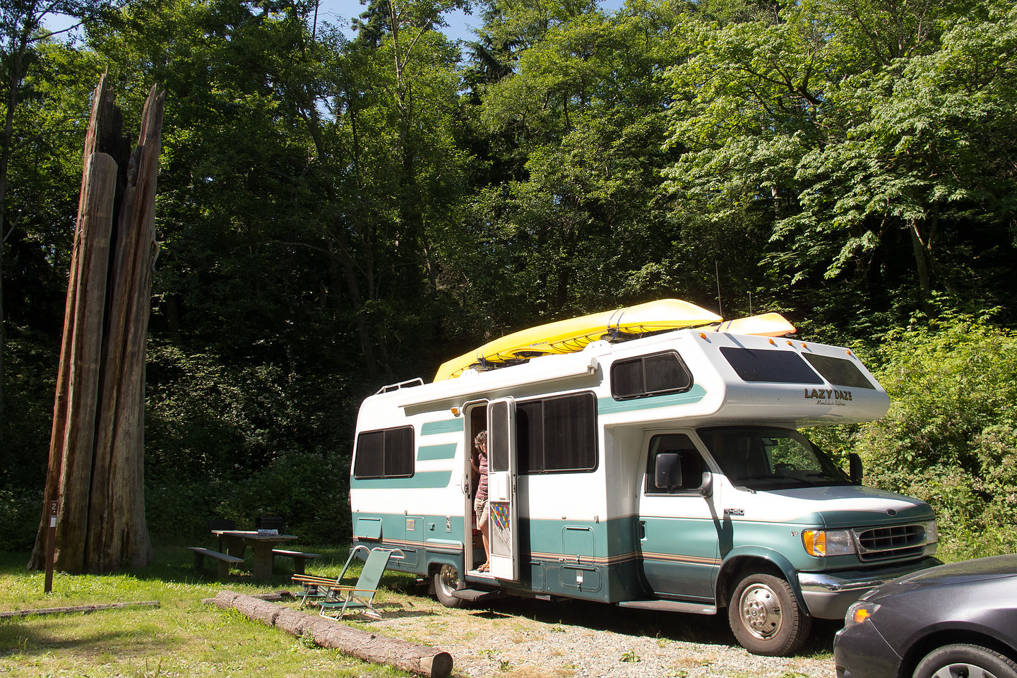 Camping at Saltwater State Park