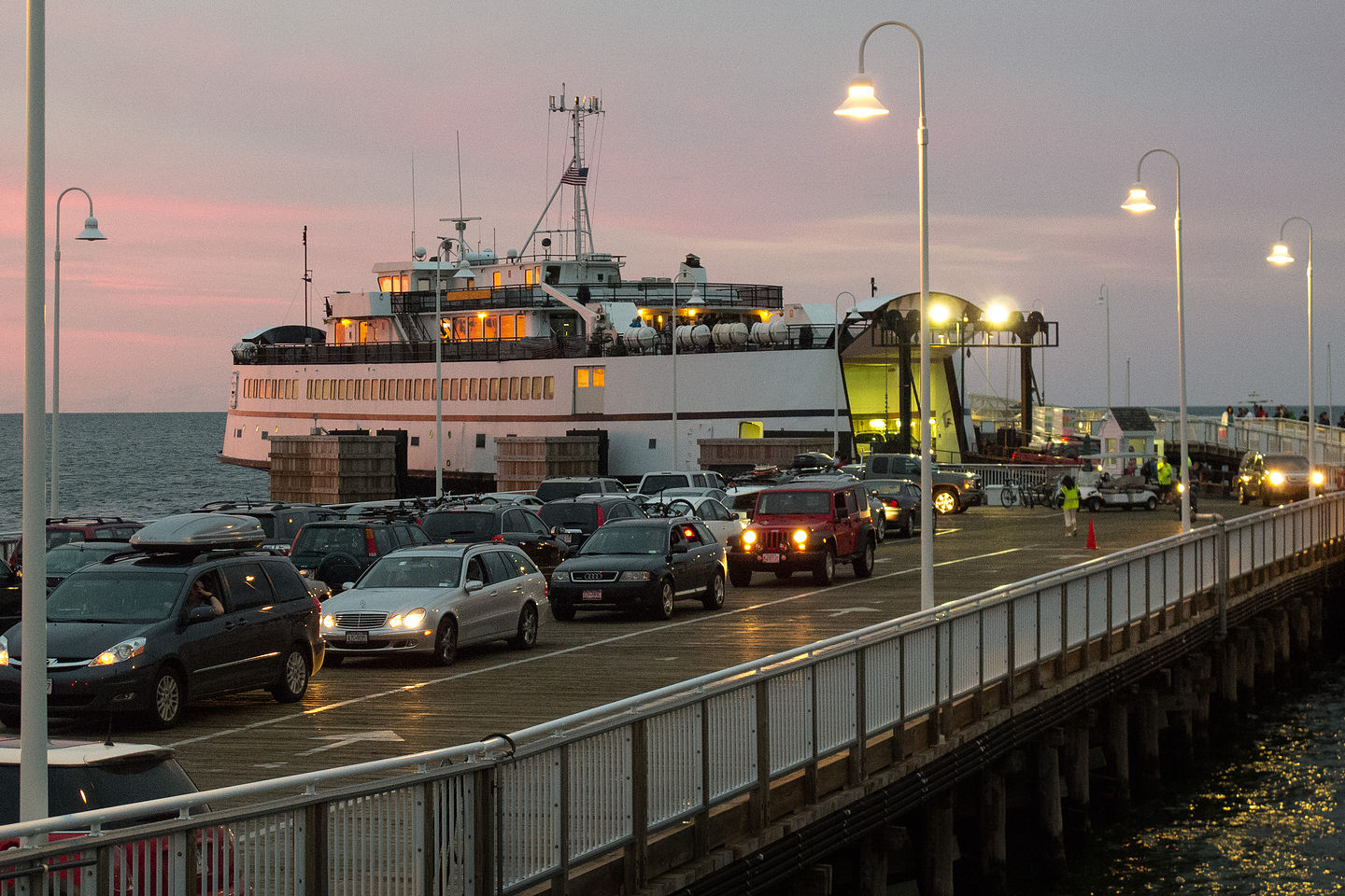 MV Ferry at Oak Bluffs MV Ferry at Oak Bluffs