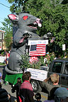 4th of July Inflatable Rat Float