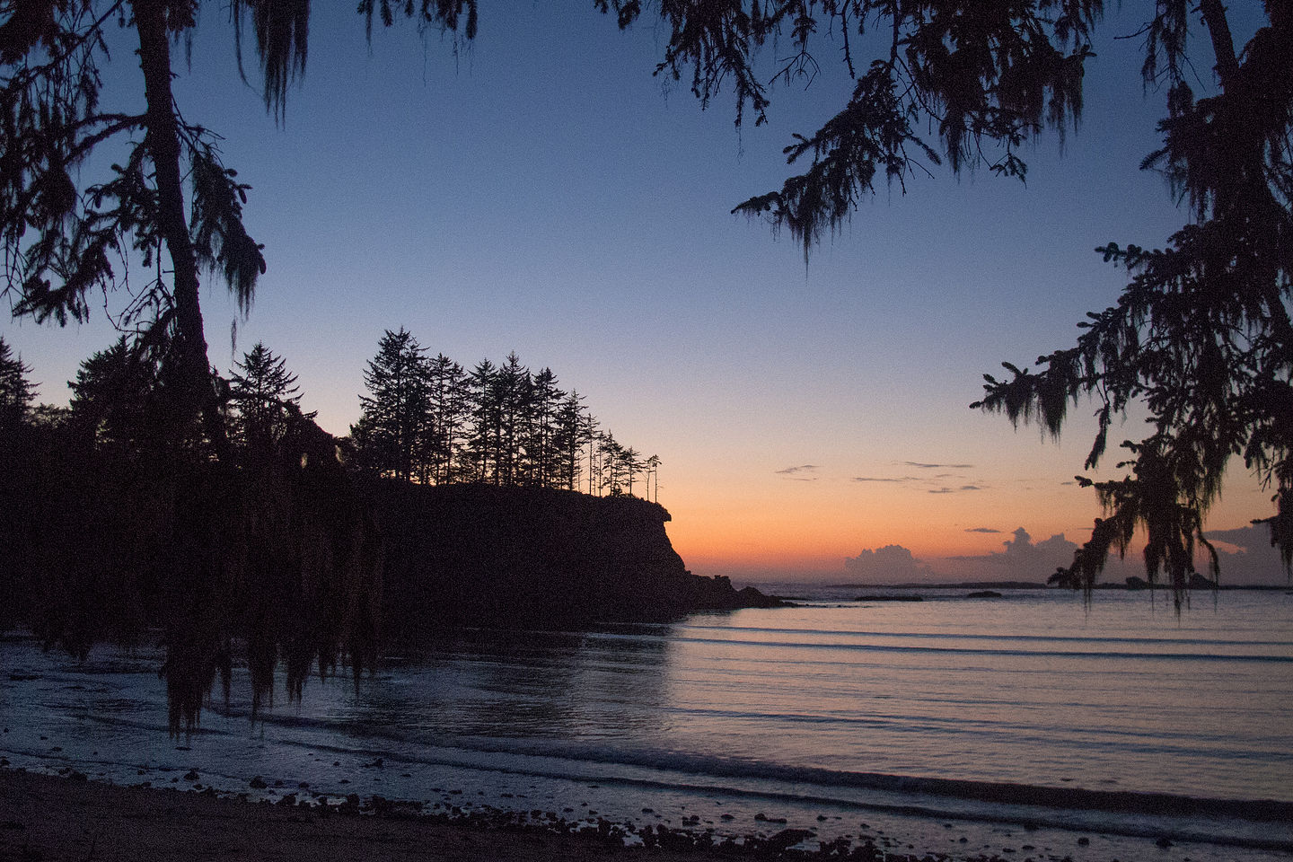 1st Night at Sunset Bay Beach