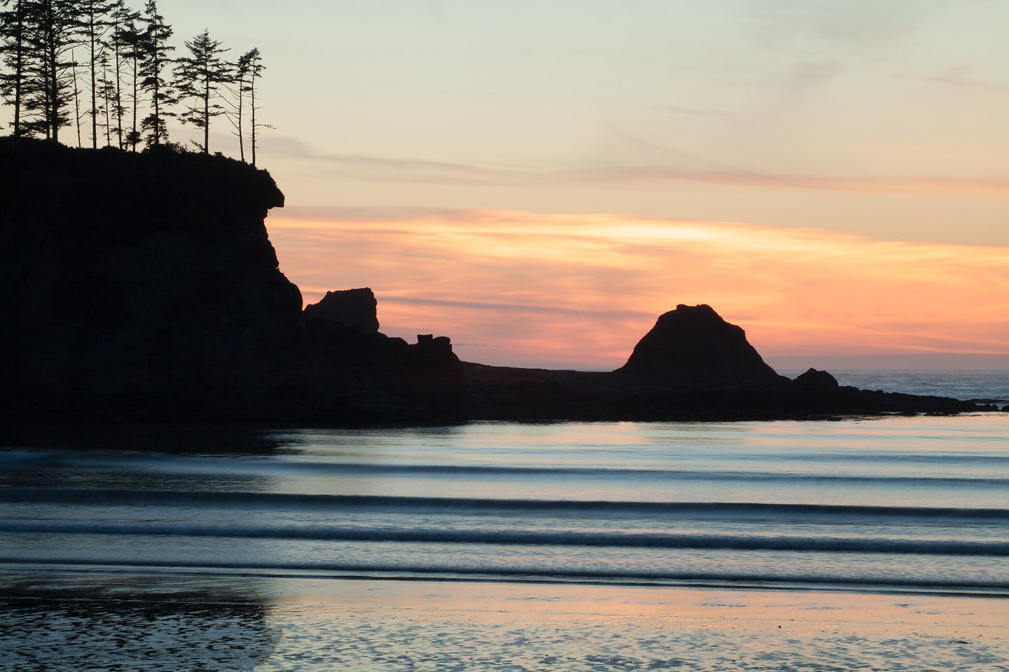 Sunset Bay Beach Afterglow Sunset Bay Beach Afterglow