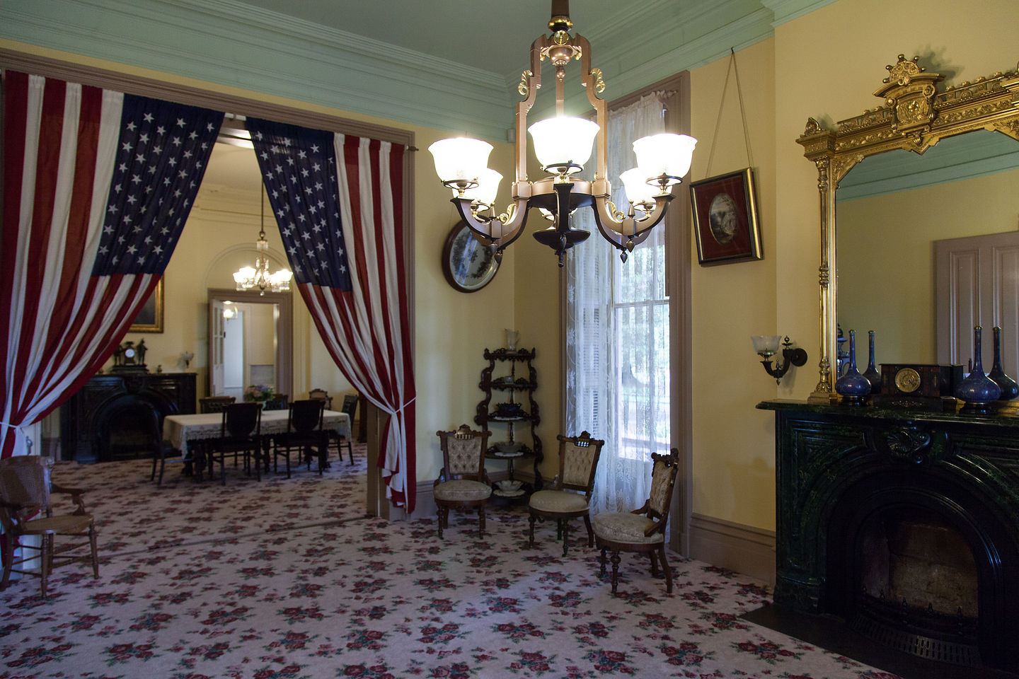 Bidwell Mansion Parlor