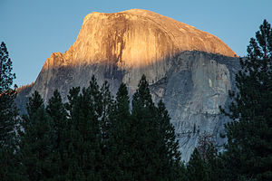 Half Dome Sunset