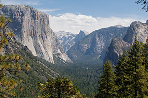 Yosemite Valley View from Inspiration Point