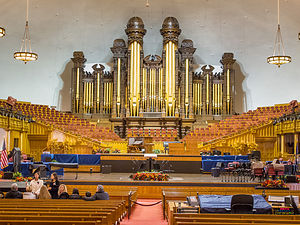 Large Mormon Organ