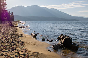 Baldwin Beach on Lake Tahoe