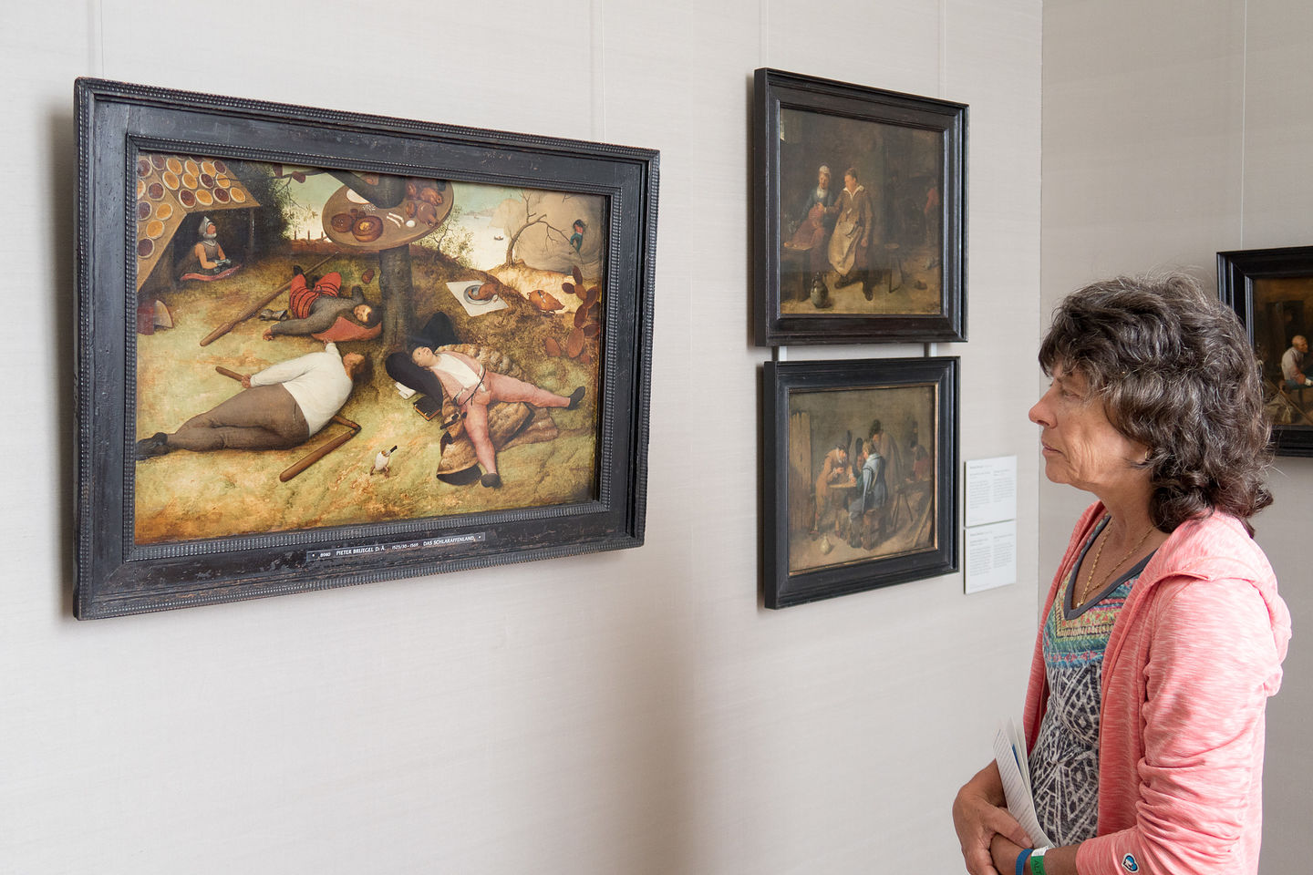 Alte Pinakothek - The Land of Cockaigne by Peter Bruegel the Elder