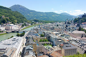 View from the Museum der Moderne Salzburg