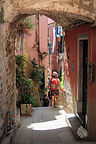 Exploring the back alleys of Vernazza