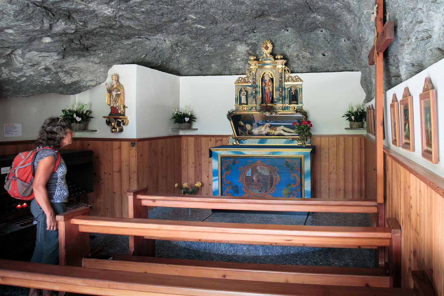 Interior of Fuxstein Chapel 