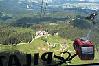 3rd leg of Golden Round Trip - cable car descent from Mt. Pilatus