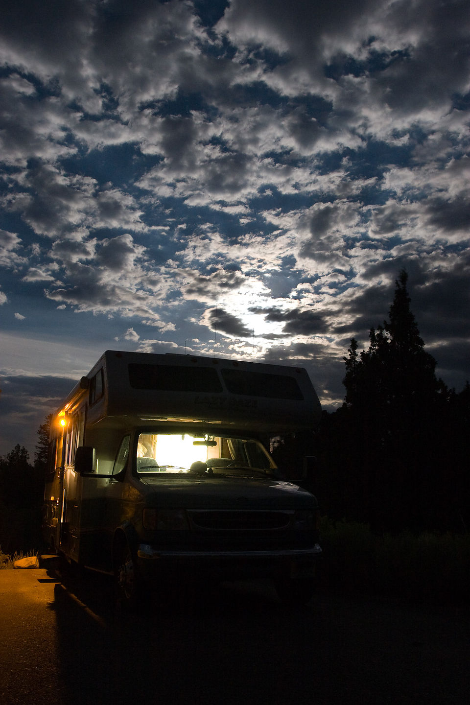 Lazy Daze in Great Basin campground Lazy Daze in Great Basin campground