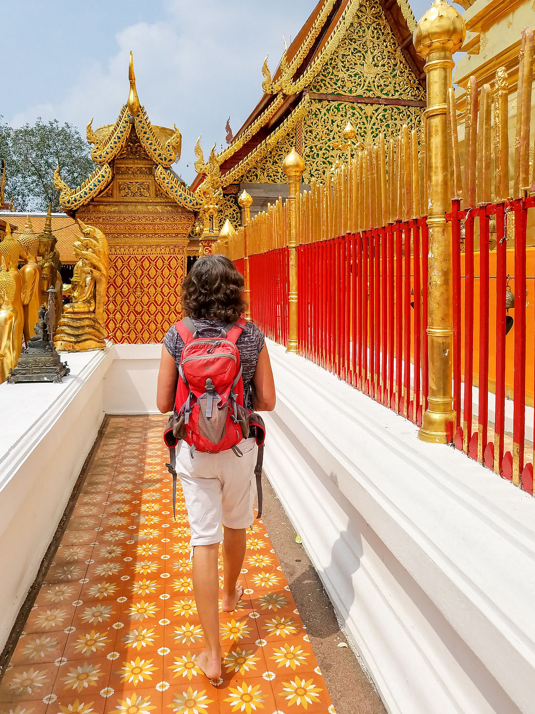 Inner Terrace of Wat Phrathat Doi Suthep