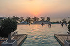 Infinity pool at the Charm Resort in Phuket