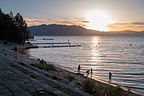 Sunset over Lake Tahoe