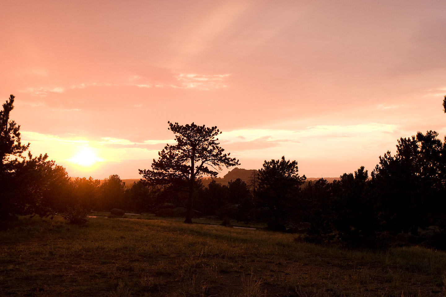 Vedauwoo Glens sunset Vedauwoo Glens sunset