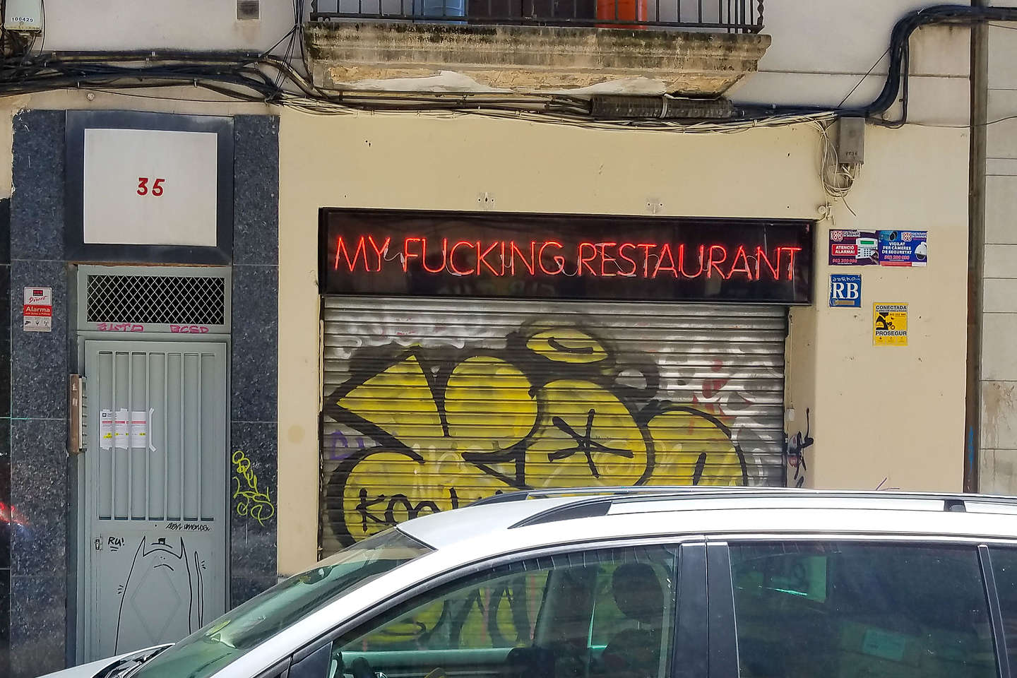 I wonder whose restaurant it is?