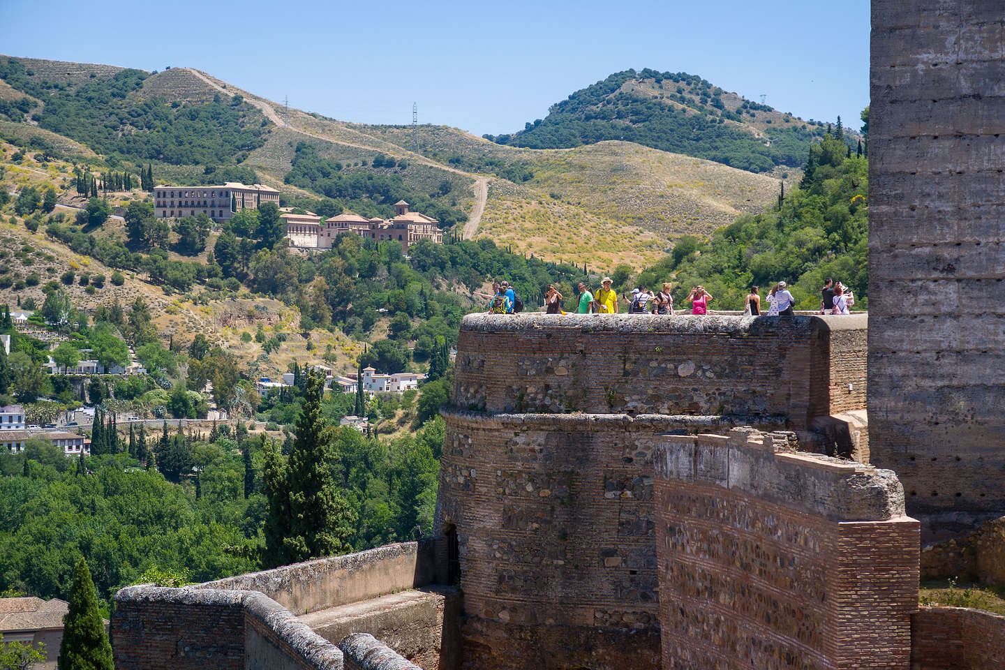 Alcazaba Fort in the Alhambra
