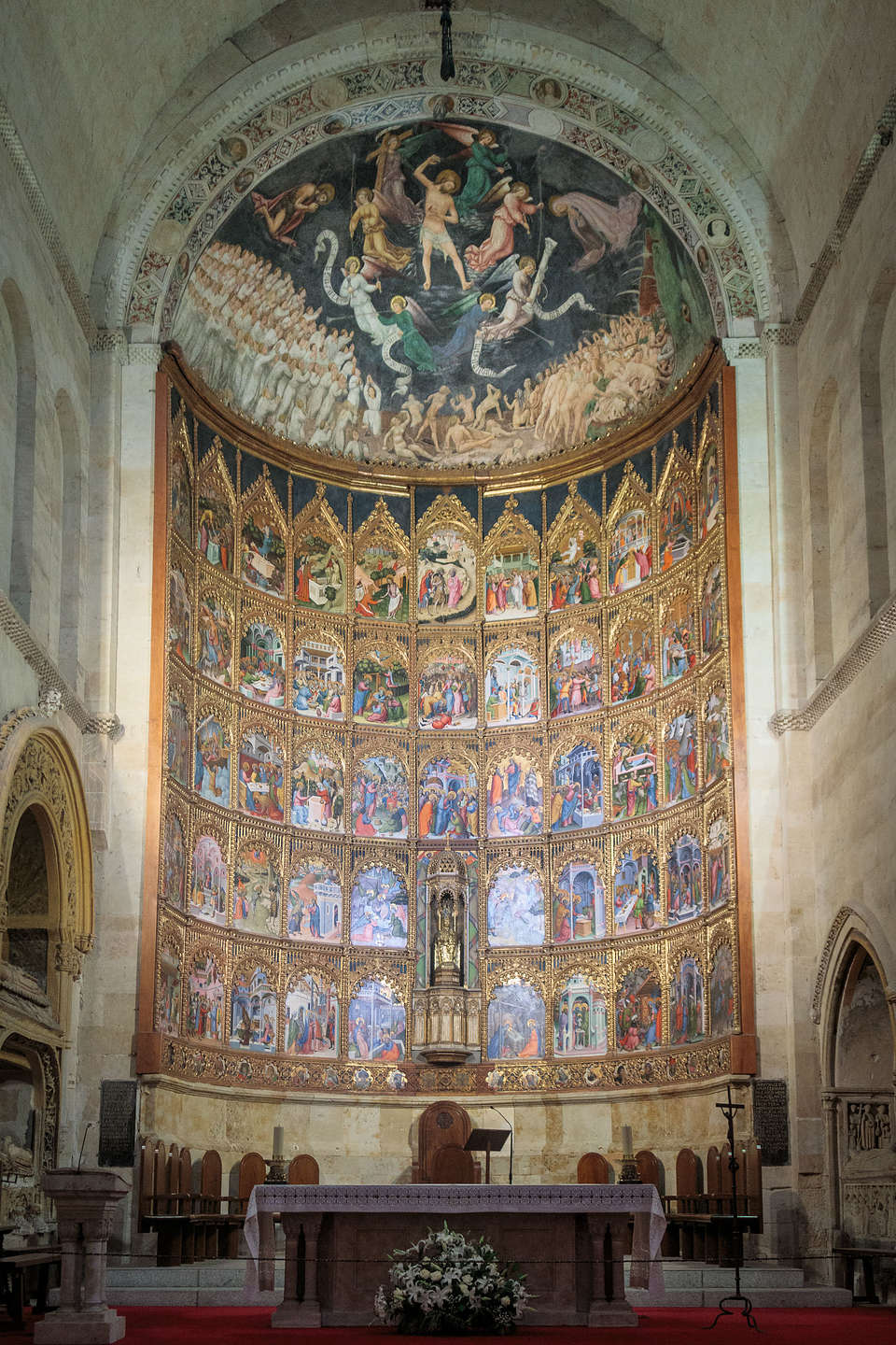 Altar of the 12th century Old Cathedral