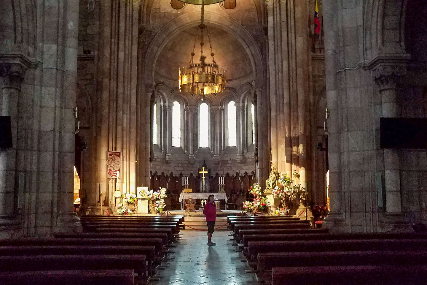 Interior of the Basilica de Covadonga