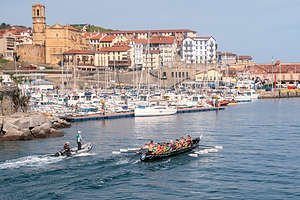 Tiny fishing village of Getaria