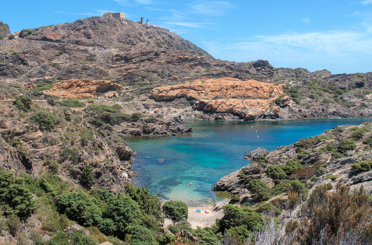 Lovely cove along the Cap de Creus trail