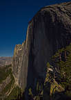 Half Dome after moon rise from the Diving Board