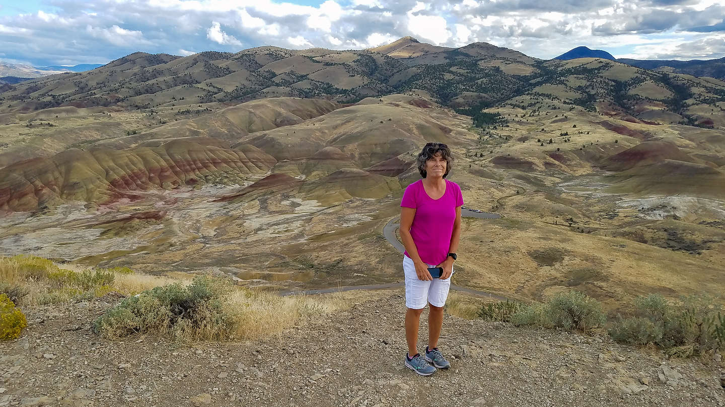 Lolo hits John Day Fossil Beds (Painted Hills)