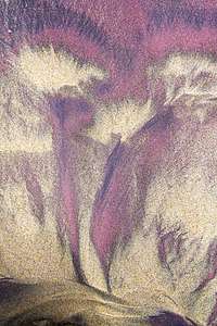 Images in the purple sand - Pfeiffer Beach