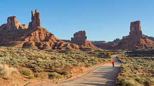 Evening stroll in Valley of the Gods