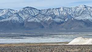 Owens Lake with water