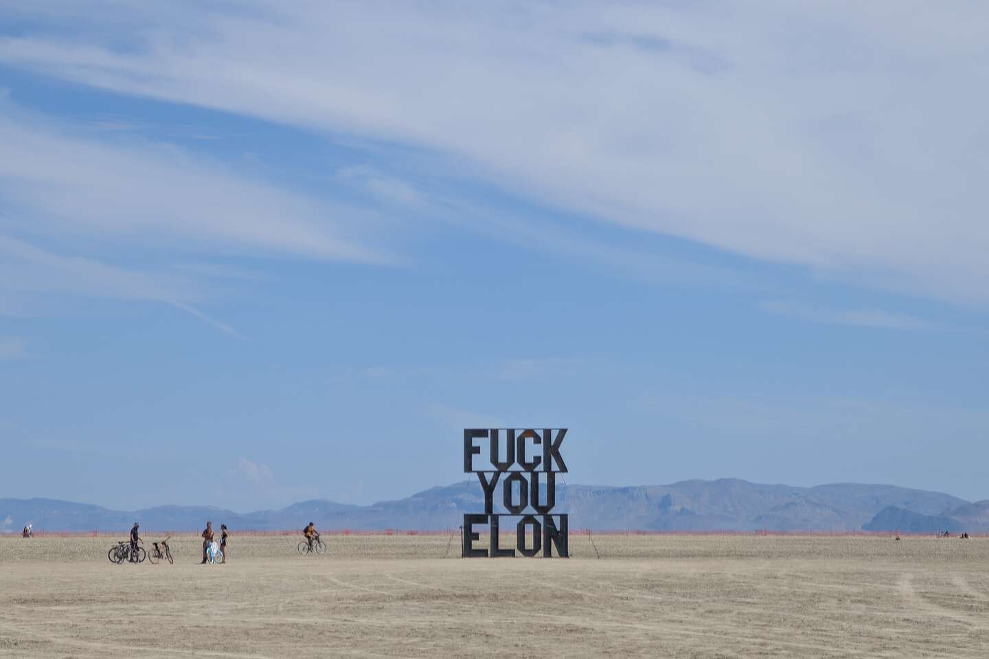 Controversial Elon Installation Controversial Elon Installation