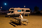 Dad with picnic table - AJG