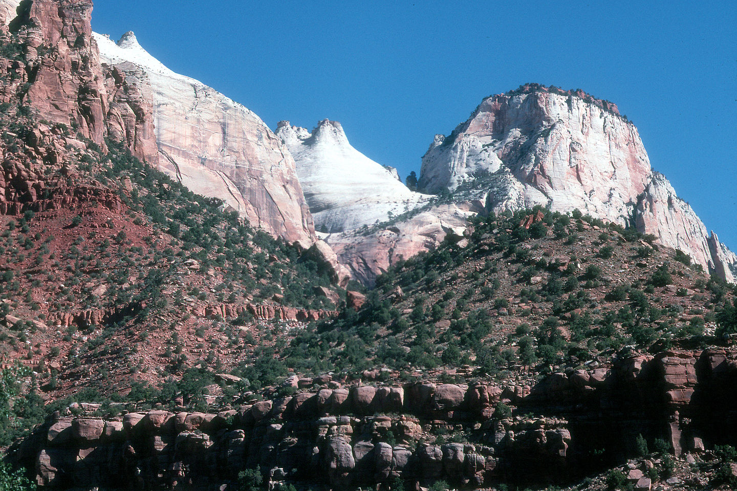 View from Zion Canyon Drive View from Zion Canyon Drive