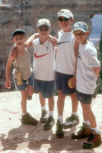 Kid's at Grand Canyon